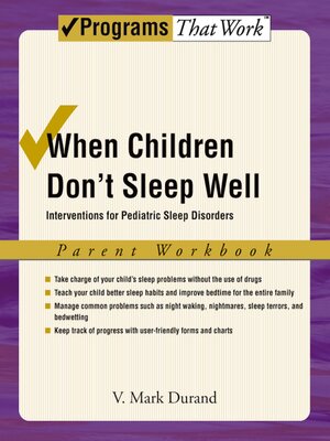 cover image of When Children Don't Sleep Well